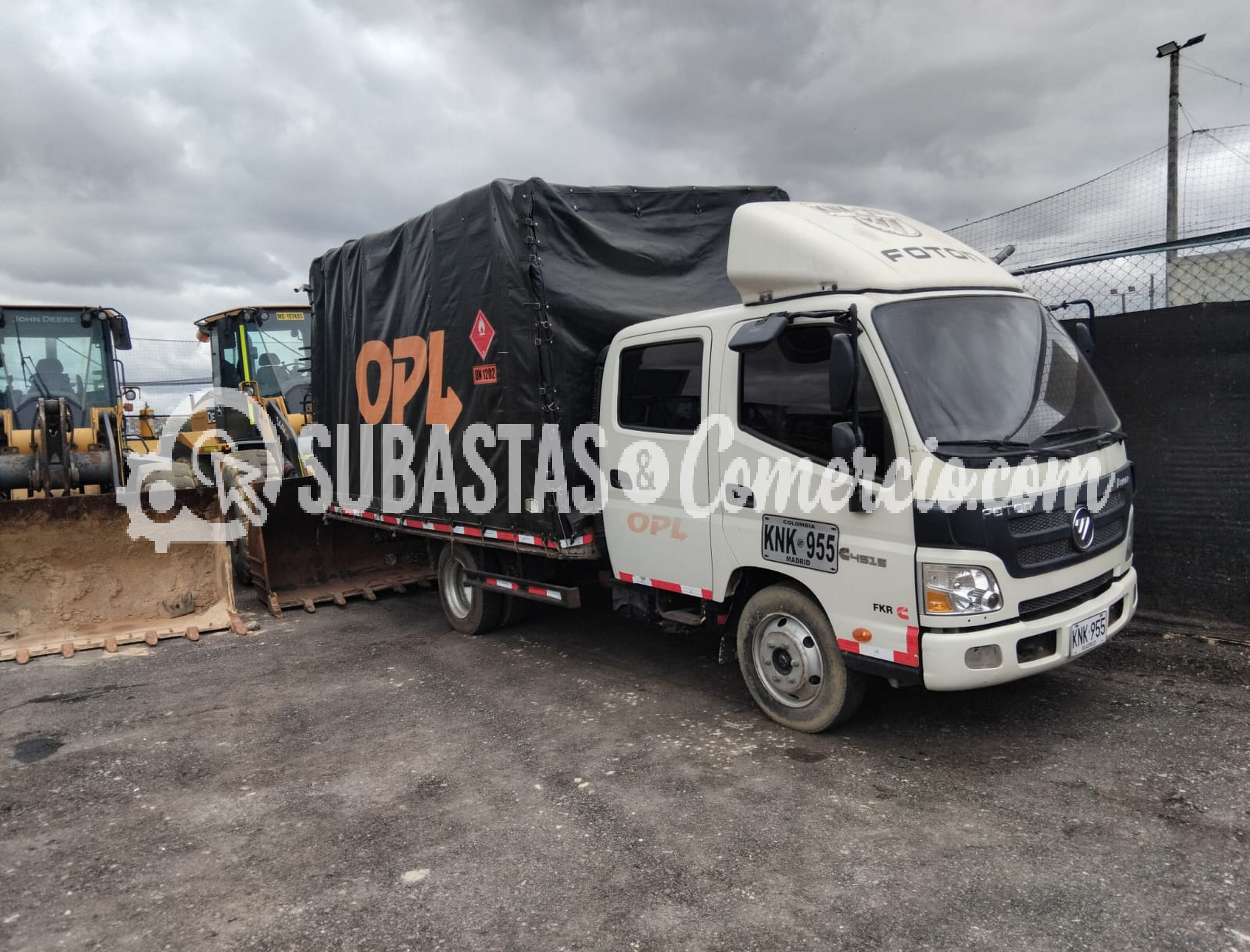 FOTON BJ1049V8AD6-F1 2022  PLACA. KNK955